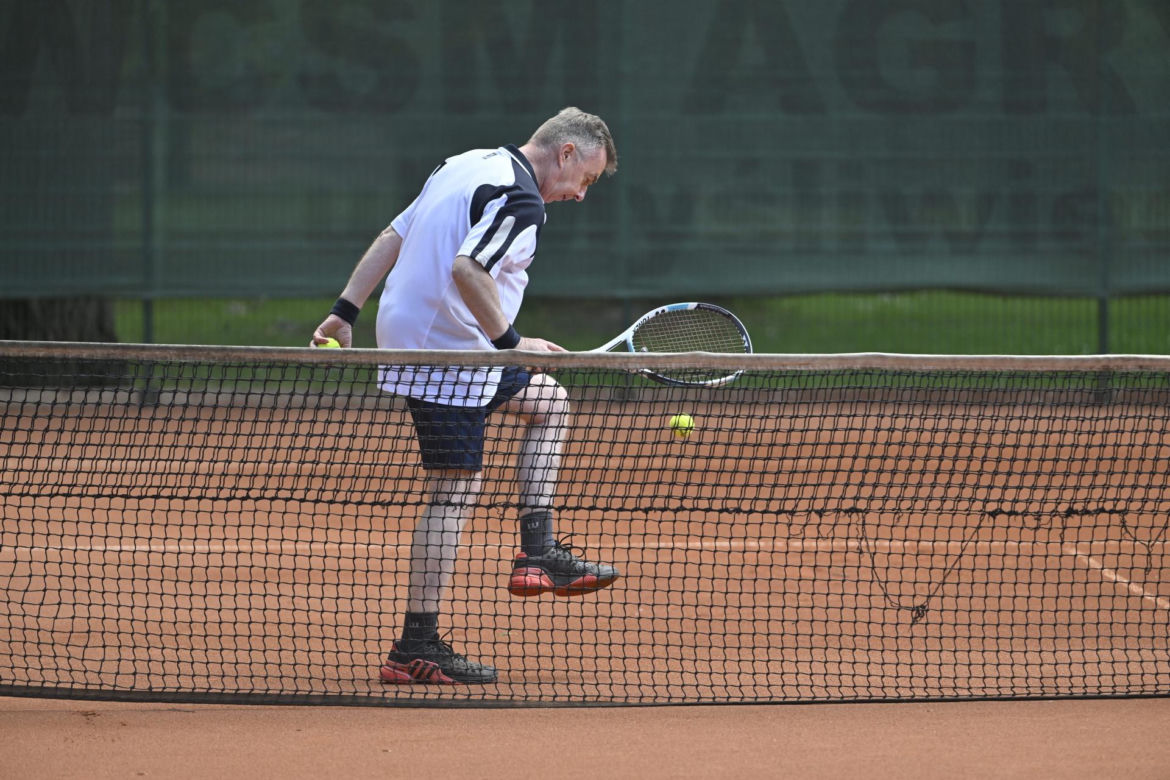 Dariusz Wieczorek zgubił 5 kg na korcie
