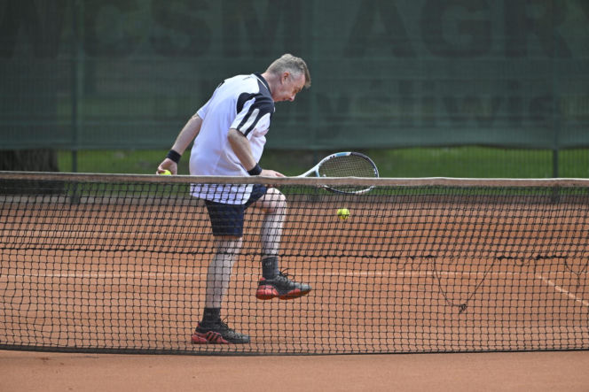Dariusz Wieczorek zgubił 5 kg na korcie