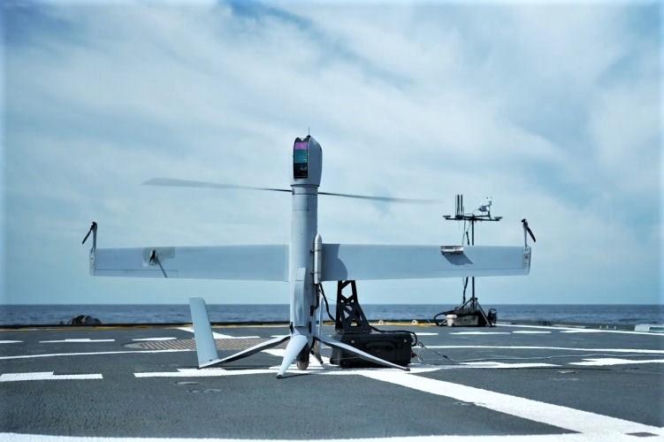 Bezzałogowiec Flexrotor podczas testów w Hiszpanii