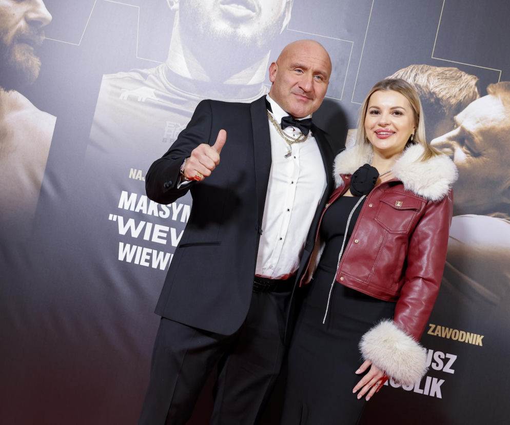 Marcin Najman z żoną