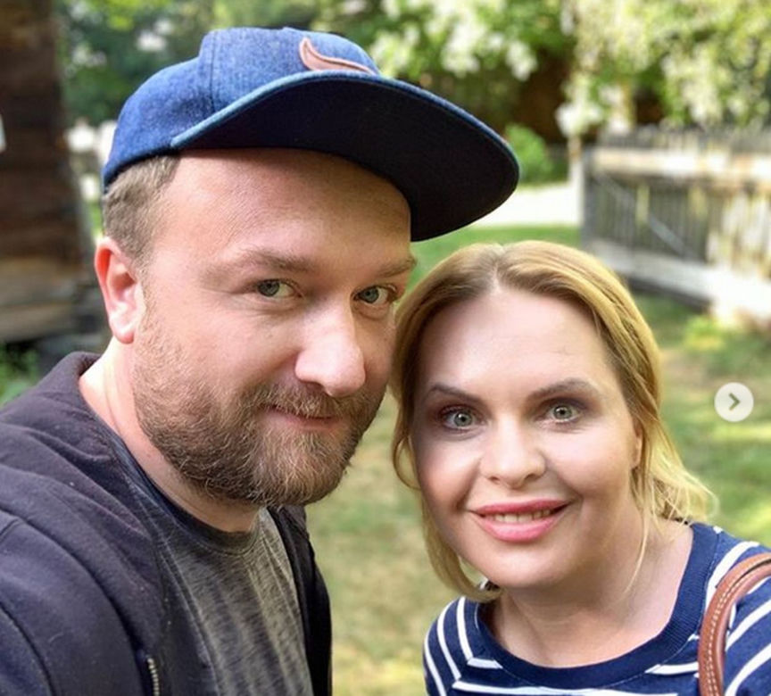 Przyjaciółki 16 sezon. Paweł (Bartek Kasprzykowski), Anka (Magdalena Stużyńska)