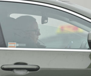 Krystyna Janda kurzy w aucie