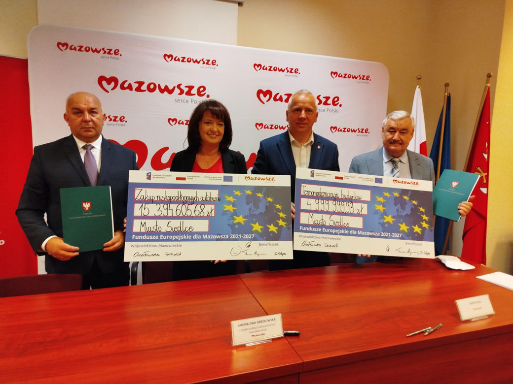 Umowy na dotacje z UE zostały podpisane w Siedlcach 18.06.2025