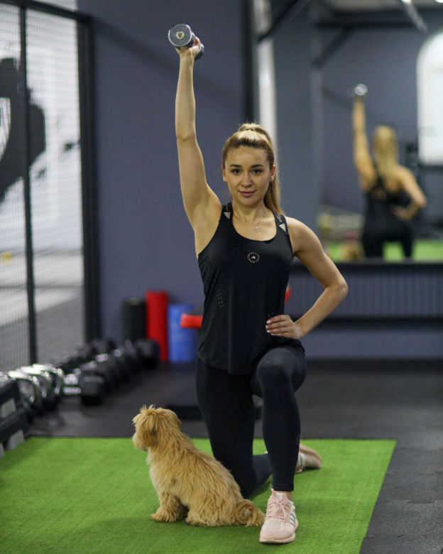 Anzhelika Terliuga, piękna ukraińska mistrzyni karate