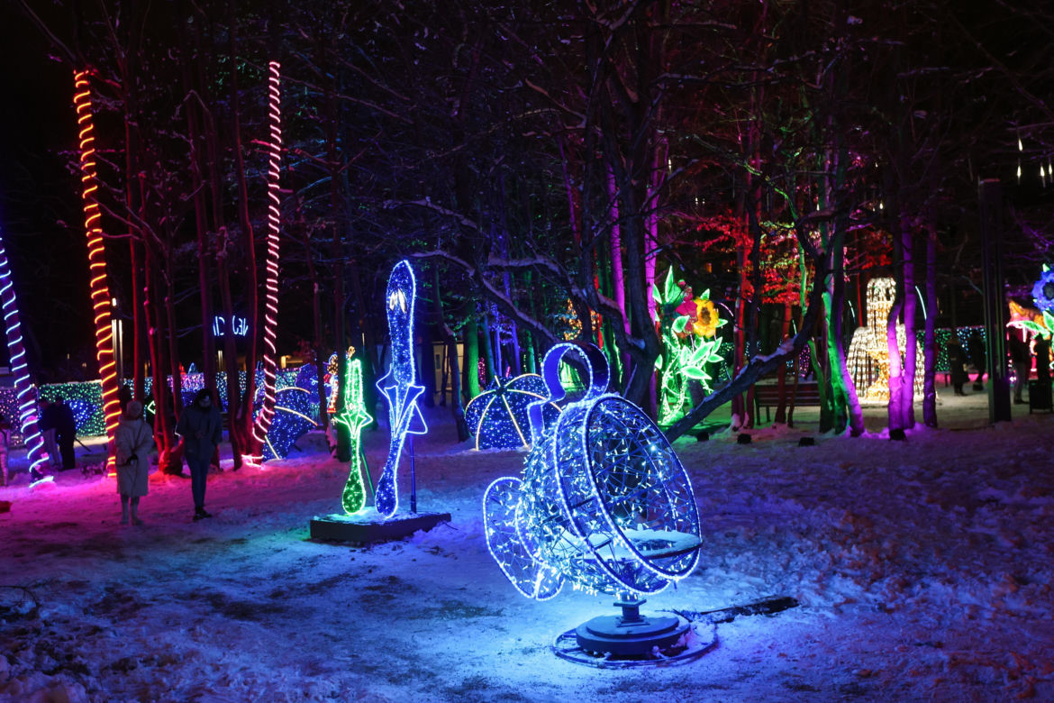 Park Miliona Świateł 2024 w Zakopanem
