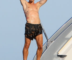 Zlatan Ibrahimović z rodziną na jachcie