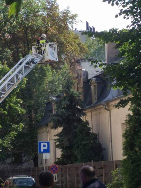 Pożar mieszkania na ul. Kazimierza Wielkiego