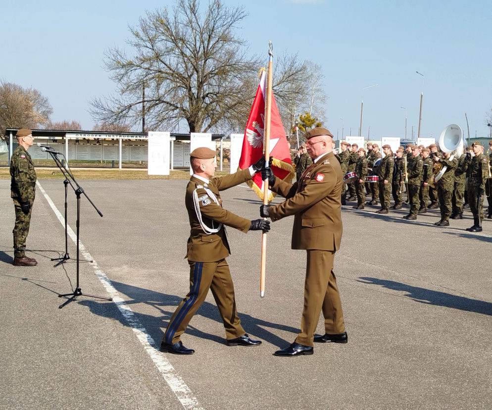 Chorągiew dla Ośrodka WOT