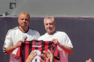 Kibice Manchesteru United i Milanu