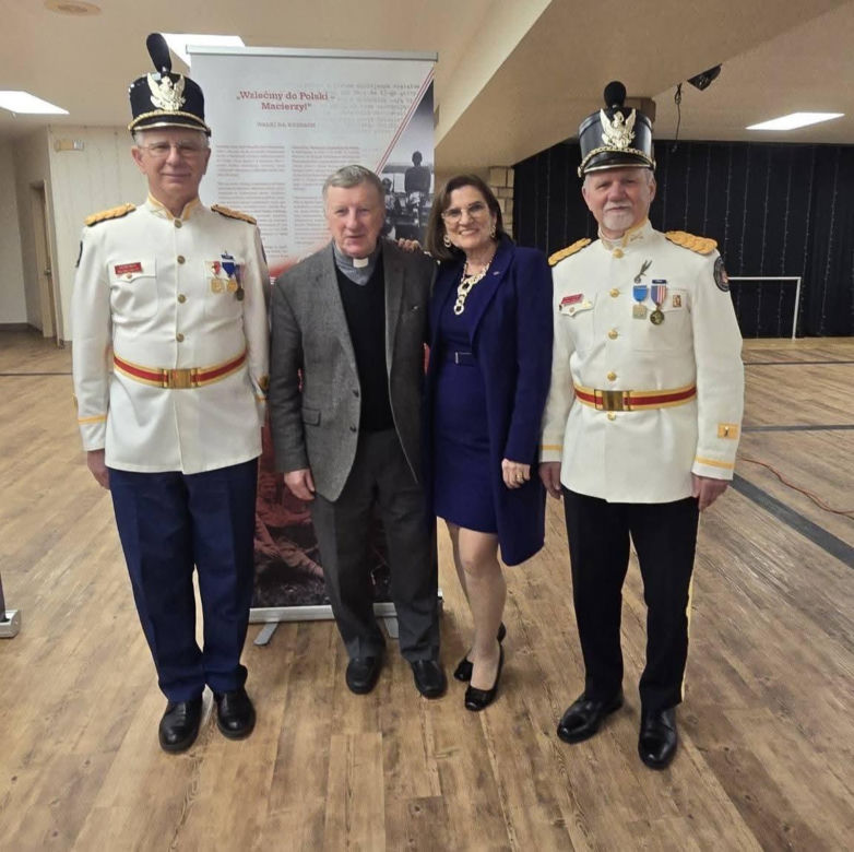 Szarfowanie marszałka PSD w Manville, NJ