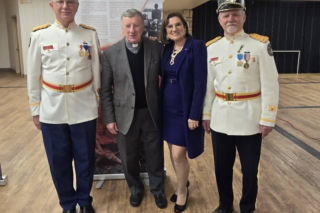 Szarfowanie marszałka PSD w Manville, NJ