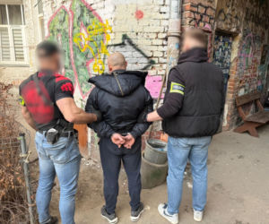 Akcja policji na ul. Inżynierskiej