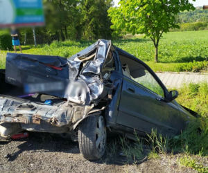 Dramatyczny wypadek na trasie Kraków-Olkusz