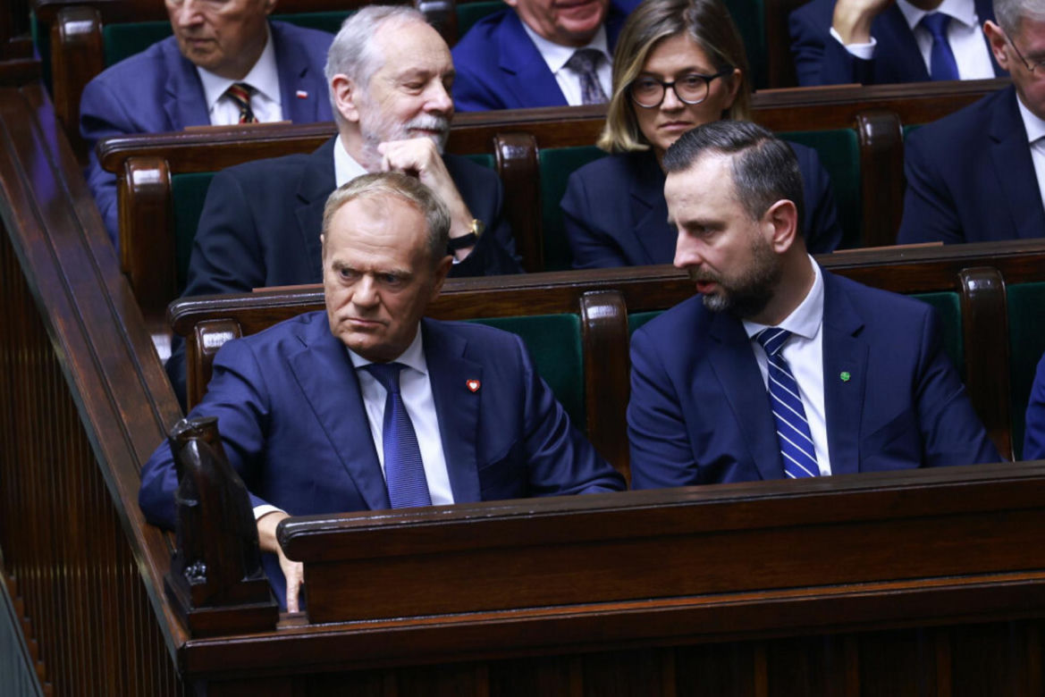 Wszystkie miny Donalda Tuska.