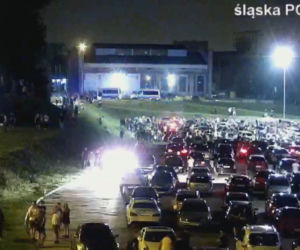 Nielegalne wyścigi w Katowicach. Zdjęcia z policyjnych nagrań