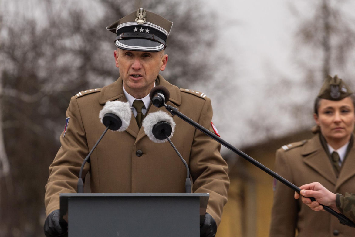 Karol Nawrocki pojawił się na przysiędze żołnierskiej kolegi z ringu