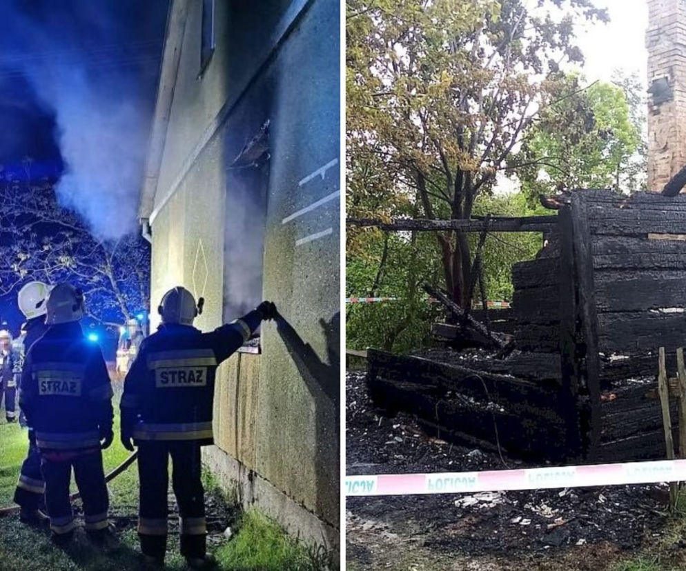 CZARNA SERIA pożarów na Lubelszczyźnie. MAKABRYCZNE odkrycia strażaków [Hańsk, Swory]