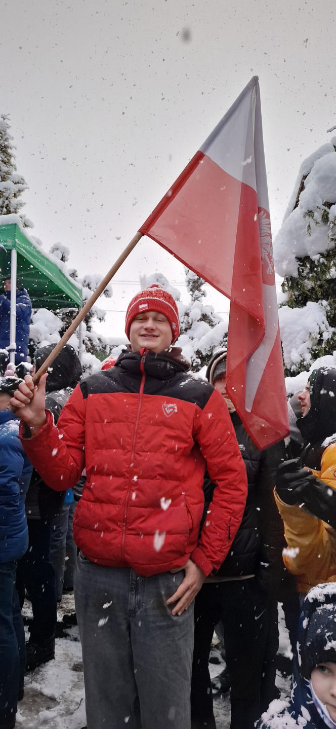 Powitanie Kacpra Tomasiaka w Bystrej 18.02.2026