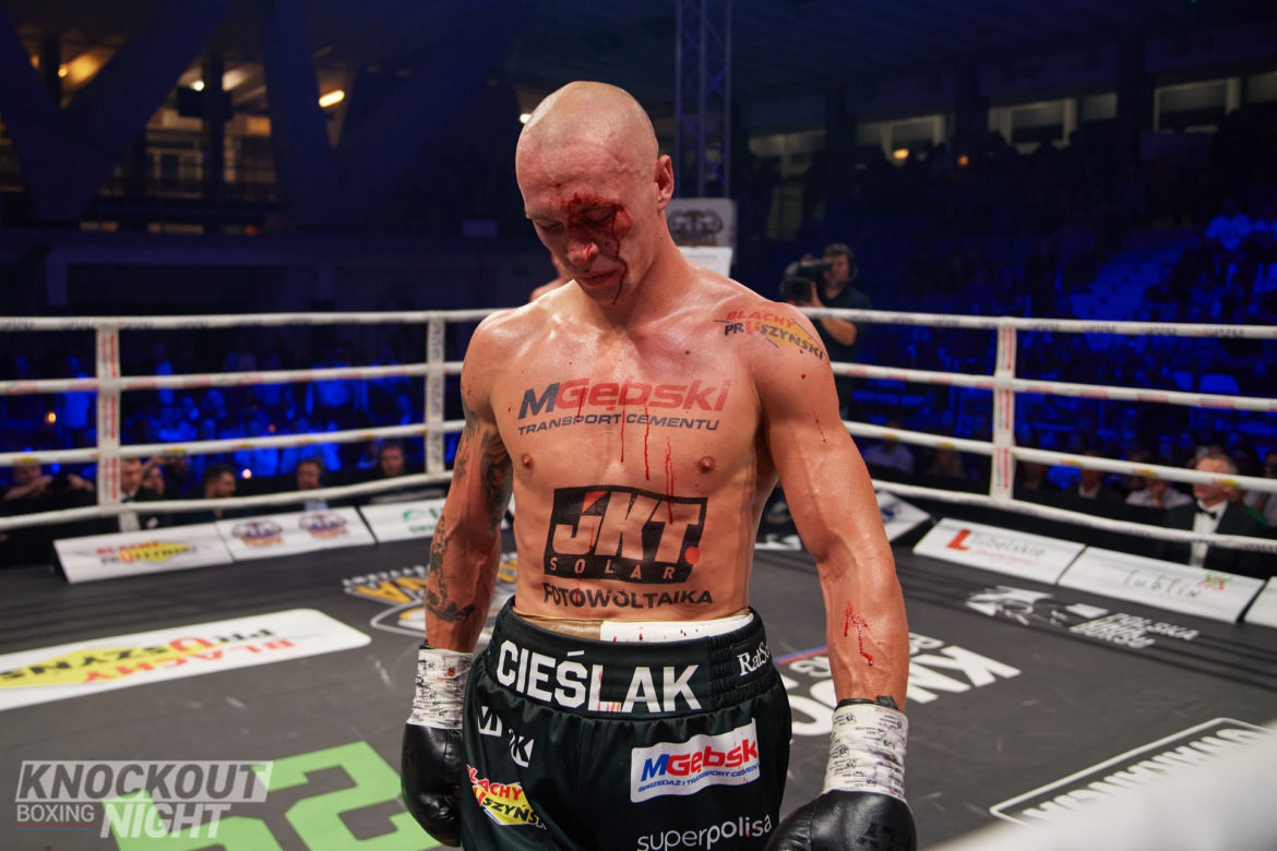Michał Cieślak wygrał na Knockout Boxing Night 24