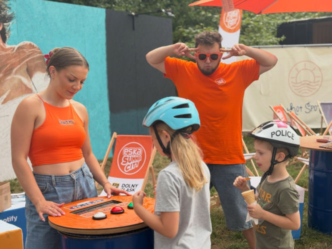 Lato z ESKA Summer City. Wrocławianie spotkali pomarańczową ekipę na HotSpot
