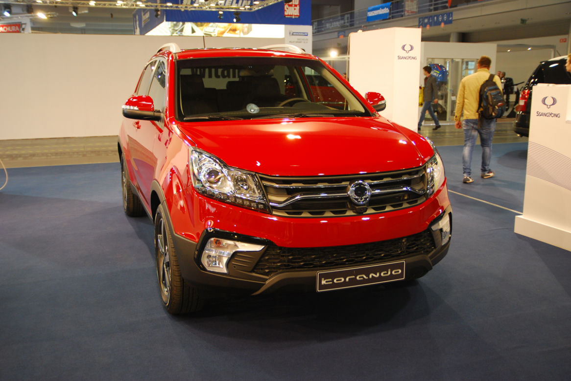 Stoisko SsangYong - Targi Poznań Motor Show 2017
