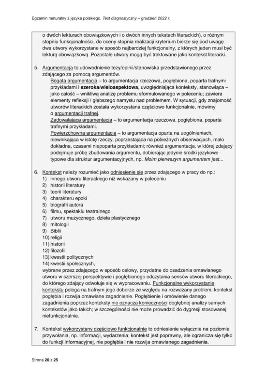 Matura próbna: polski. Klucz odpowiedzi. Jak należało napisać wypracowanie?