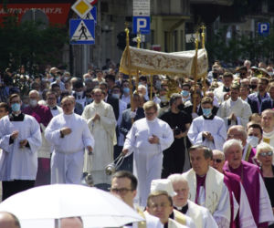 Procesja Bożego Ciała w Poznaniu 03.06.2021 