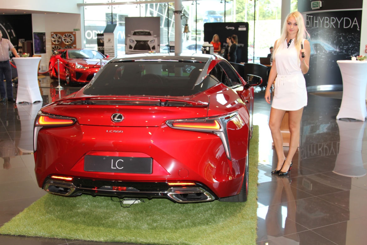 Lexus LC 500 - polski debiut w Krakowie