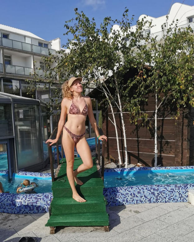 Agnieszka Korneluk poza parkietem