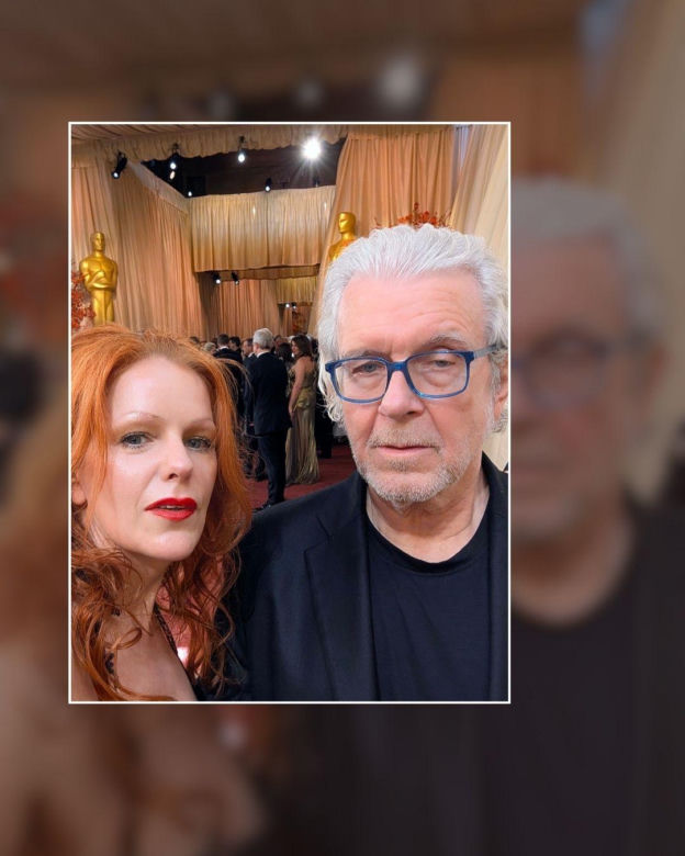 Dorota Zglobicka i Zbigniew Rybczyński na gali Oscarów 2026