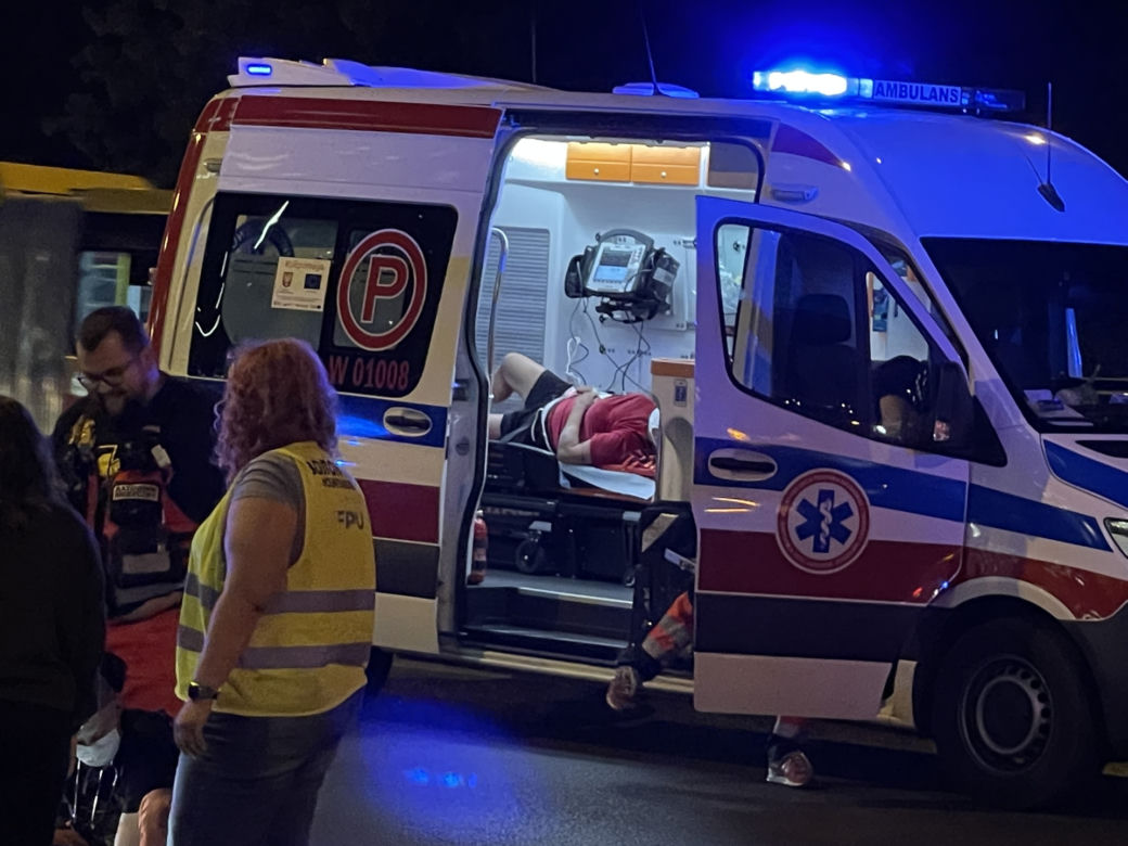 Dramatyczny wypadek na al. Jerozolimskich 