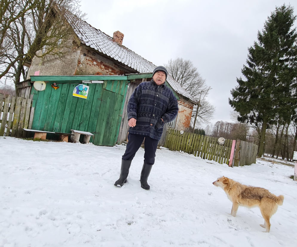 Pan Ryszard palił materacem w piecu
