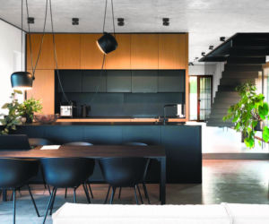 Dom ze skośnym dachem - projekt - Miłosz Stopiński