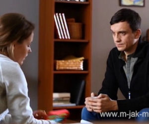 M jak miłość. Jurek (Michał Czernecki), Ala (Olga Frycz)