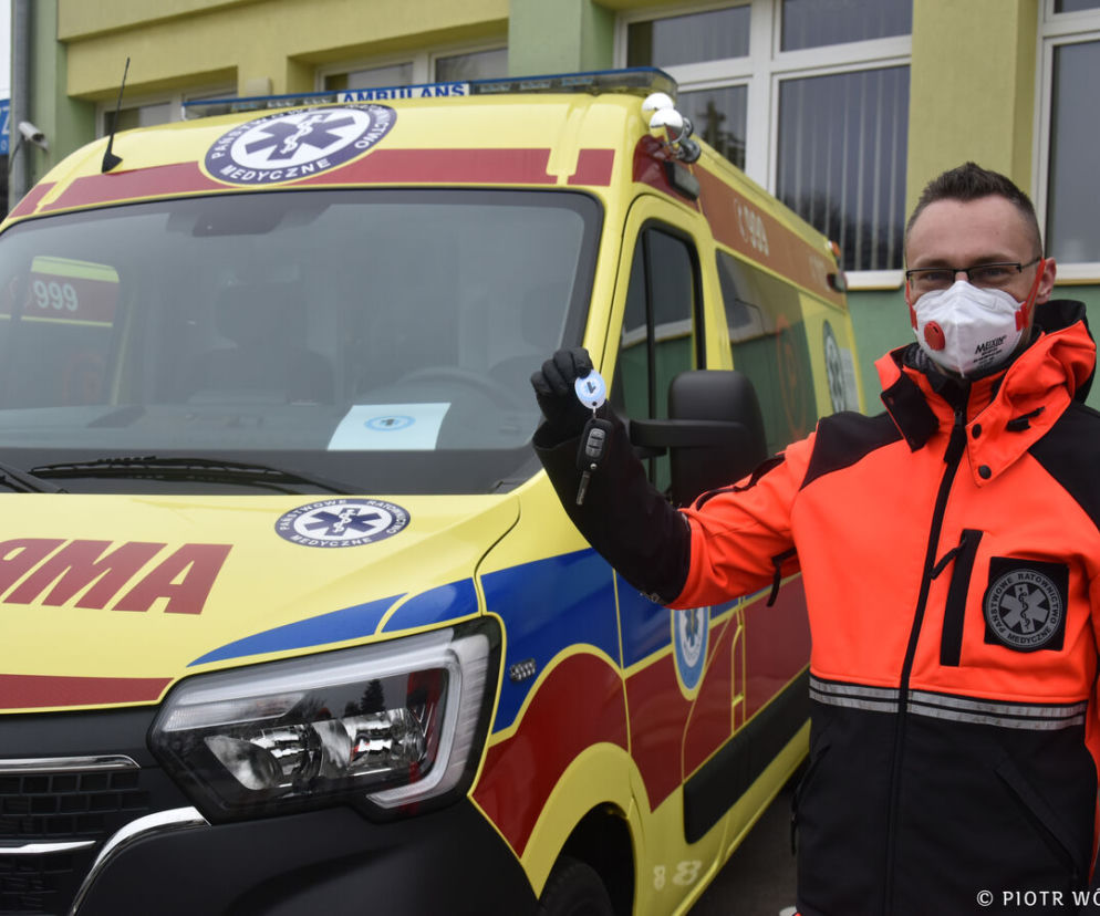 Do pacjentów chorych na COVID-19 w Lublinie wyjadą nowe karetki