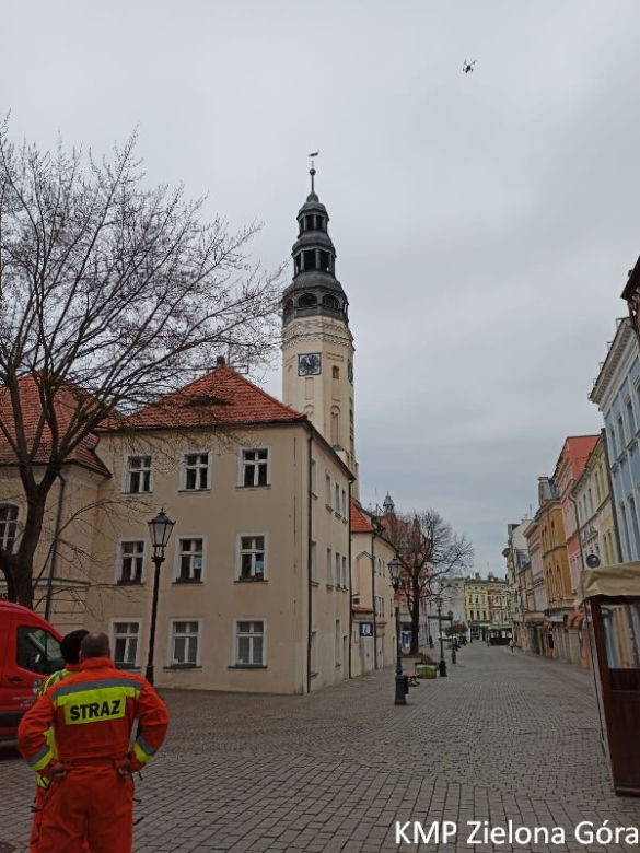 Zielonogórska policja kontroluje miasto 