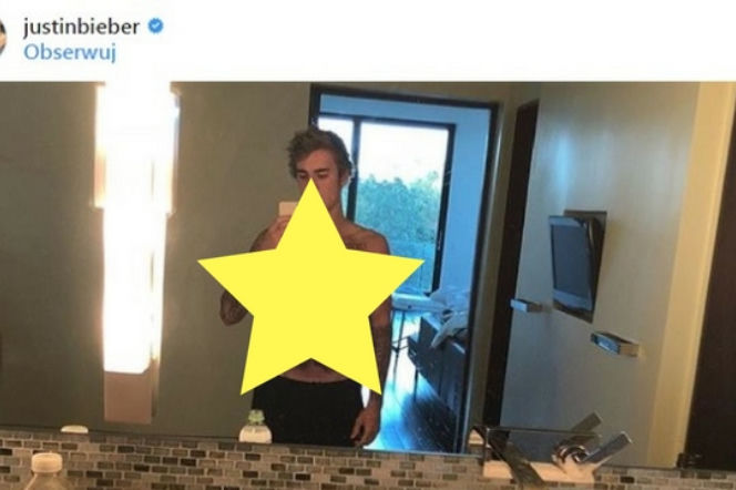 Justin Bieber - nowy tatuaż ośmieszył go na jego własnym fanpage'u. Zobacz z czego drwią fani Biebsa