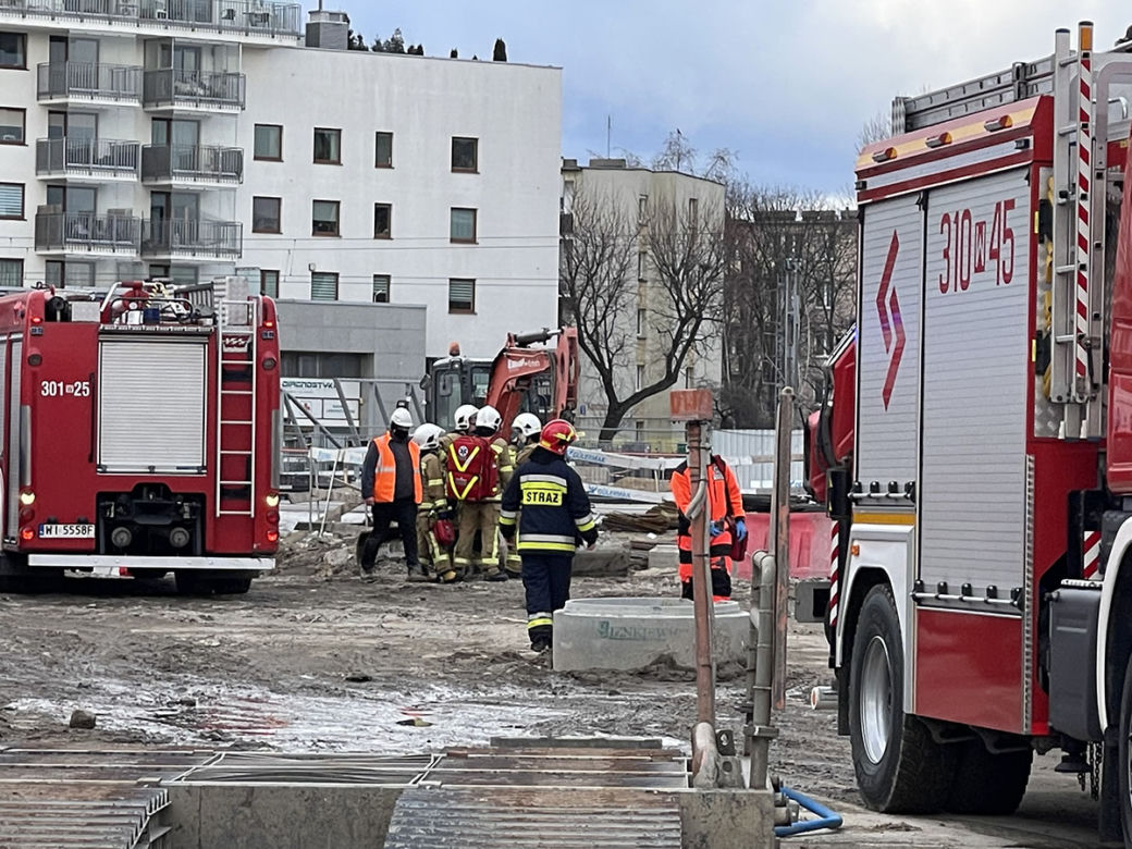 Koszmarny wypadek na budowie metra