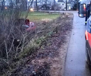 Porzucił pasażerkę po wypadku