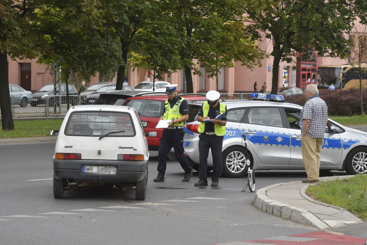 Wypadek z udziałem hulajnogi elektrycznej