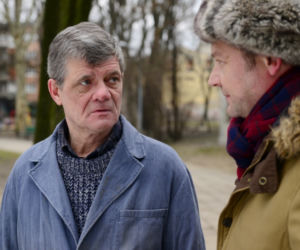 Komisarz Alex 5 sezon odc. 61 (odc. 9). Wiktor Grabień (Henryk Gołębiewski), Ryszard Puchała (Ireneusz Czop)