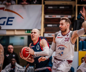 PGE Spójnia Stargard - Twarde Pierniki Toruń 80:82, zdjęcia z meczu