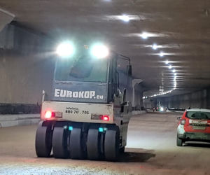 Nowe zdjęcia tunelu POW na Ursynowie