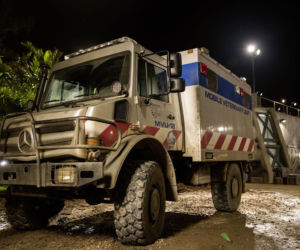 Mercedes w filmie Jurassic World