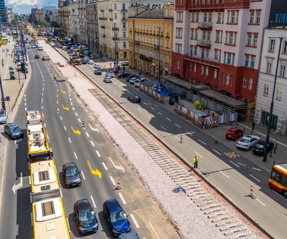 Potężny paraliż w centrum stolicy. Zamknięte dwa ronda!