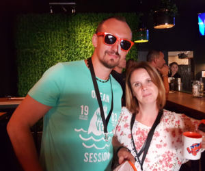 Ekipa Eska Summer City w bydgoskim pubie TRAVA