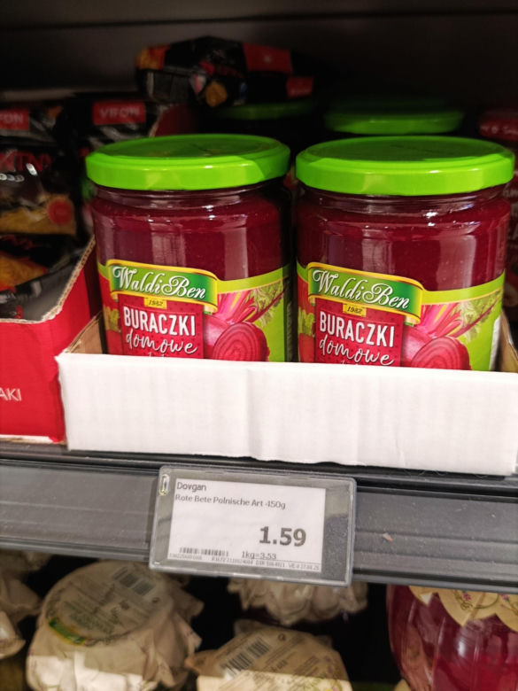 Polskie produkty w niemieckim supermarkecie