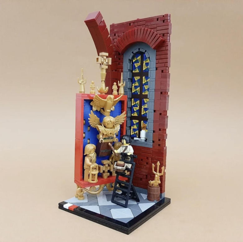 Ten artysta przedstawia historię Polski za pomocą klocków LEGO. Jego prace zachwycają!
