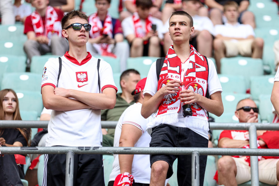Polska - Ukraina. Tłumy kibiców na trybunach. Znajdź się na zdjęciu!