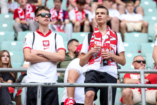 Polska - Ukraina. Tłumy kibiców na trybunach. Znajdź się na zdjęciu!